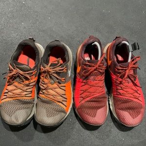 Nike Zoom Wildhorse 4, two pairs, size 10 Men